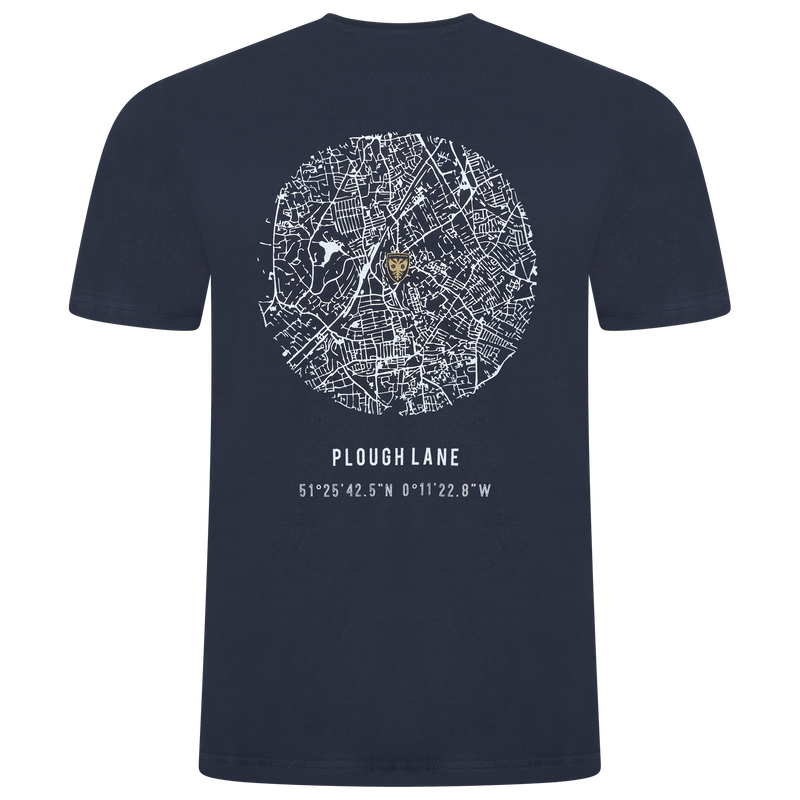 Plough Lane Map Tee
