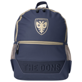 Premium Embossed Leatherette Backpack