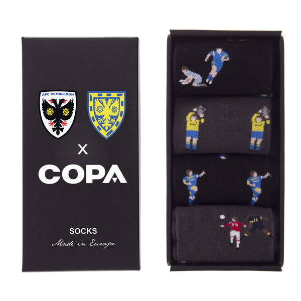 COPA Retro Pixelated Socks 4 Pack