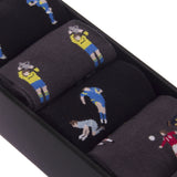 COPA Retro Pixelated Socks 4 Pack