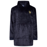 Adult Fleece-Lined Navy/Gold Snuggie
