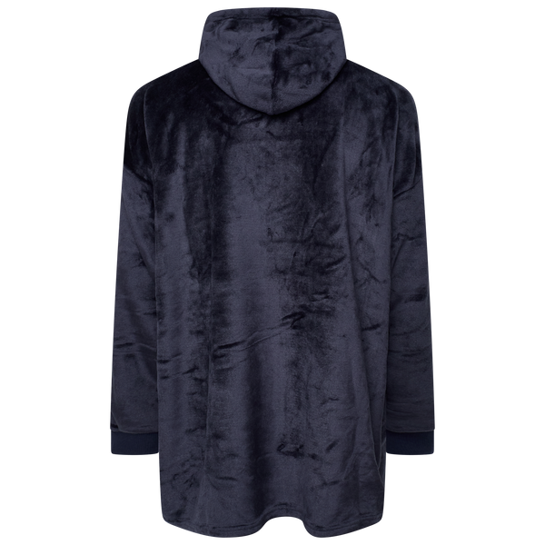Adult Fleece-Lined Navy/Gold Snuggie