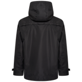 Premium Blackout Winter Jacket with Rubber Crest