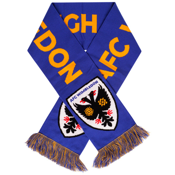 Plough Lane HD Scarf – AFC Wimbledon Shop