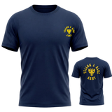Yellow & Blue Army Tee