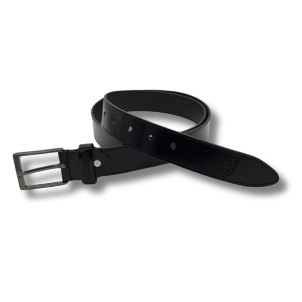 Black Leather Belt