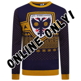 Kids Christmas Jumper - Navy & Gold (ONLINE ONLY)
