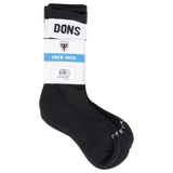 Adult 3 Pack Crew Socks 2024-25 - Black