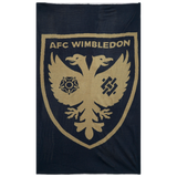 Large Knitted Fleece Blanket