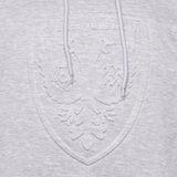 Debossed Crest Hoodie