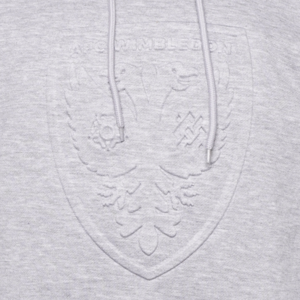 Debossed Crest Hoodie