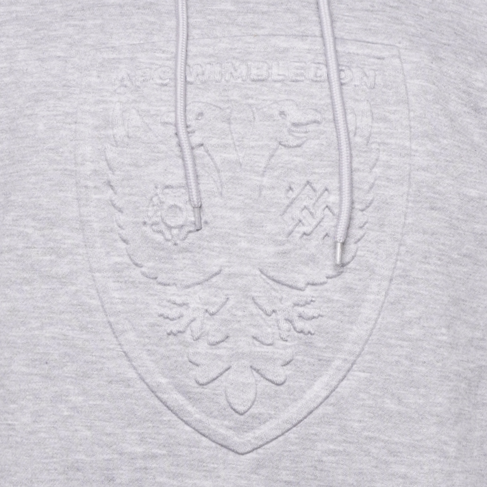 Debossed Crest Hoodie