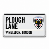 Embossed Metal Street Sign Fridge Magnet