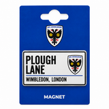 Embossed Metal Street Sign Fridge Magnet