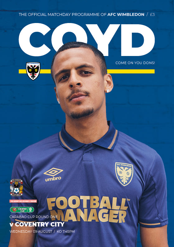 Matchday Programme - Coventry City 09.08.2023