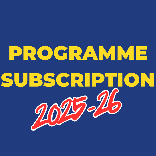 UK Matchday Programme Subscription 2025-26