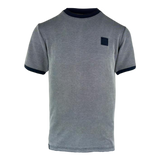 Crucial Navy & Oat Tee