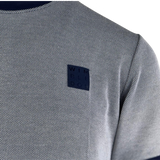 Crucial Navy & Oat Tee