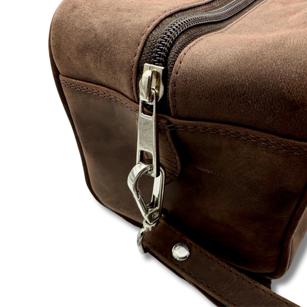 Luxury Leather Washbag