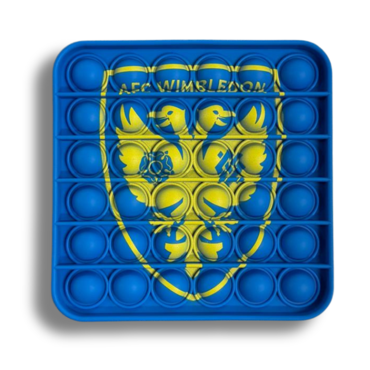 FANION WIMPEL PENNANT BANDERIN 9x11cm AFC WIMBLEDON (england