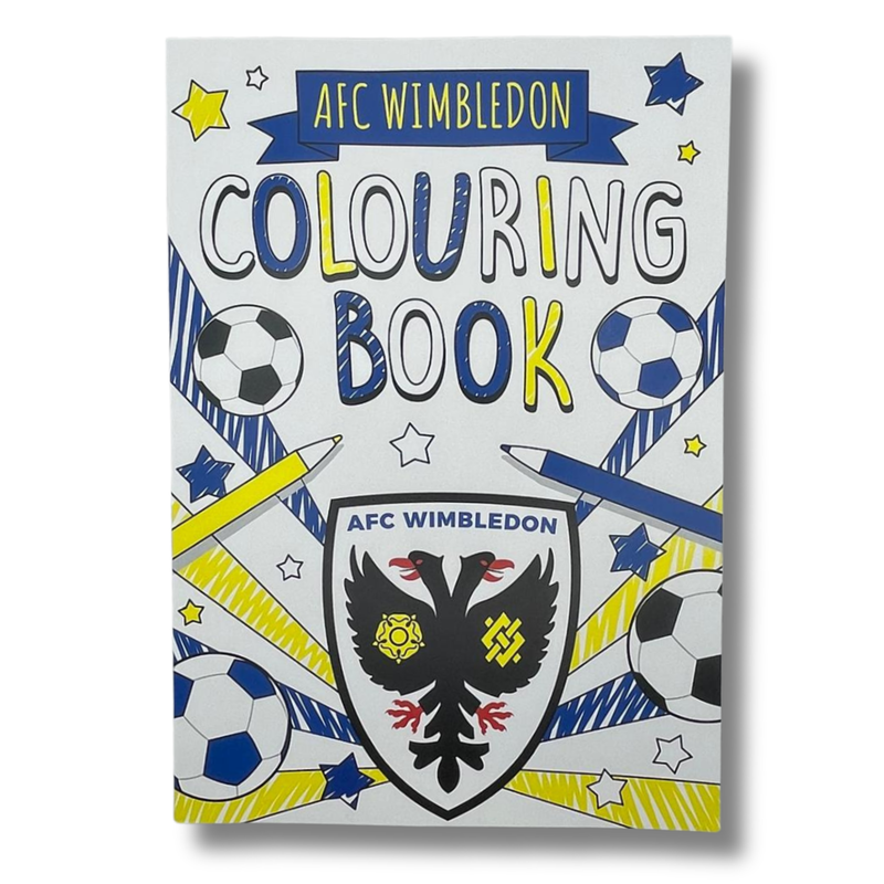 A4 Colouring Book & Pencils Set – AFC Wimbledon Shop