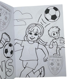 A4 Colouring Book & Pencils Set