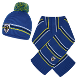 Kid's Knitted Hat & Scarf Set