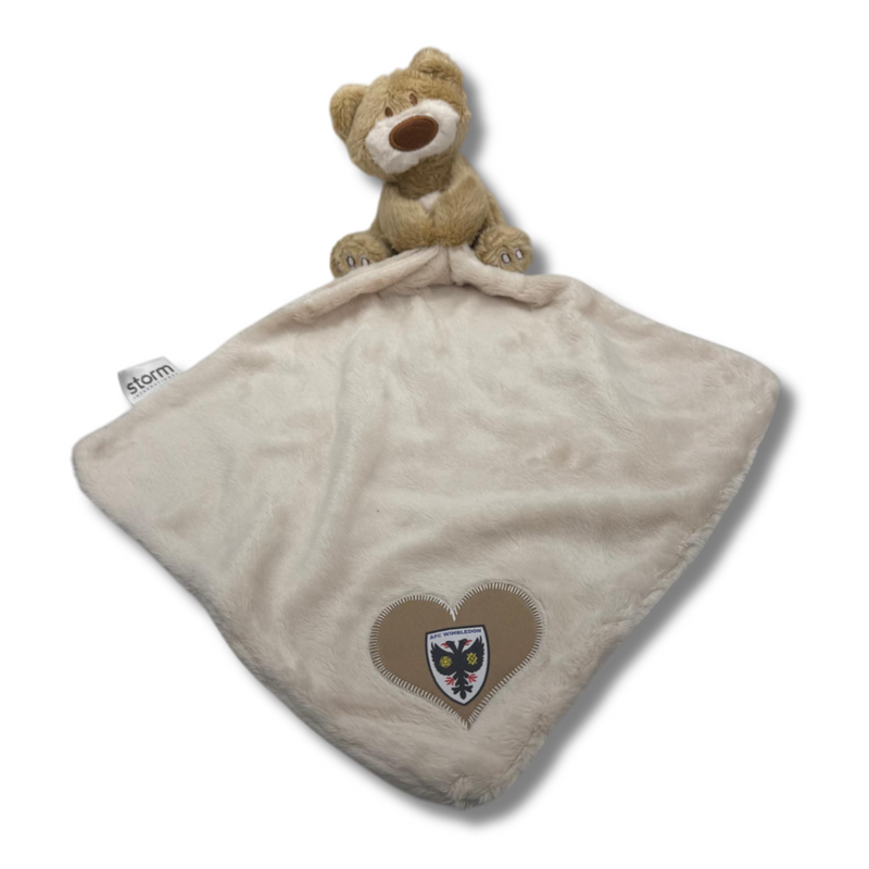 Teddy Bear Baby Comforter