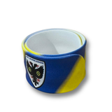 Blue & Yellow Snap Band
