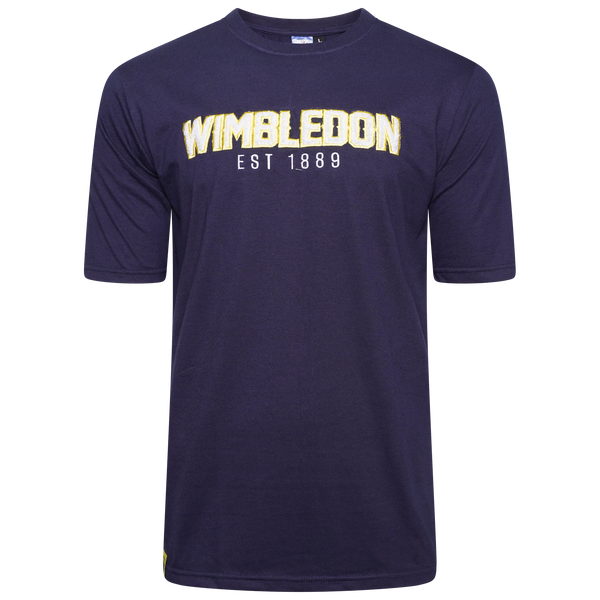 WIMBLEDON Towelling Print Tee