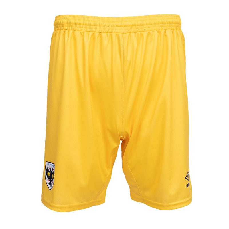 Kids GK Shorts 2024-25 - Yellow