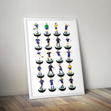 'Earle to Euell' A3 Print